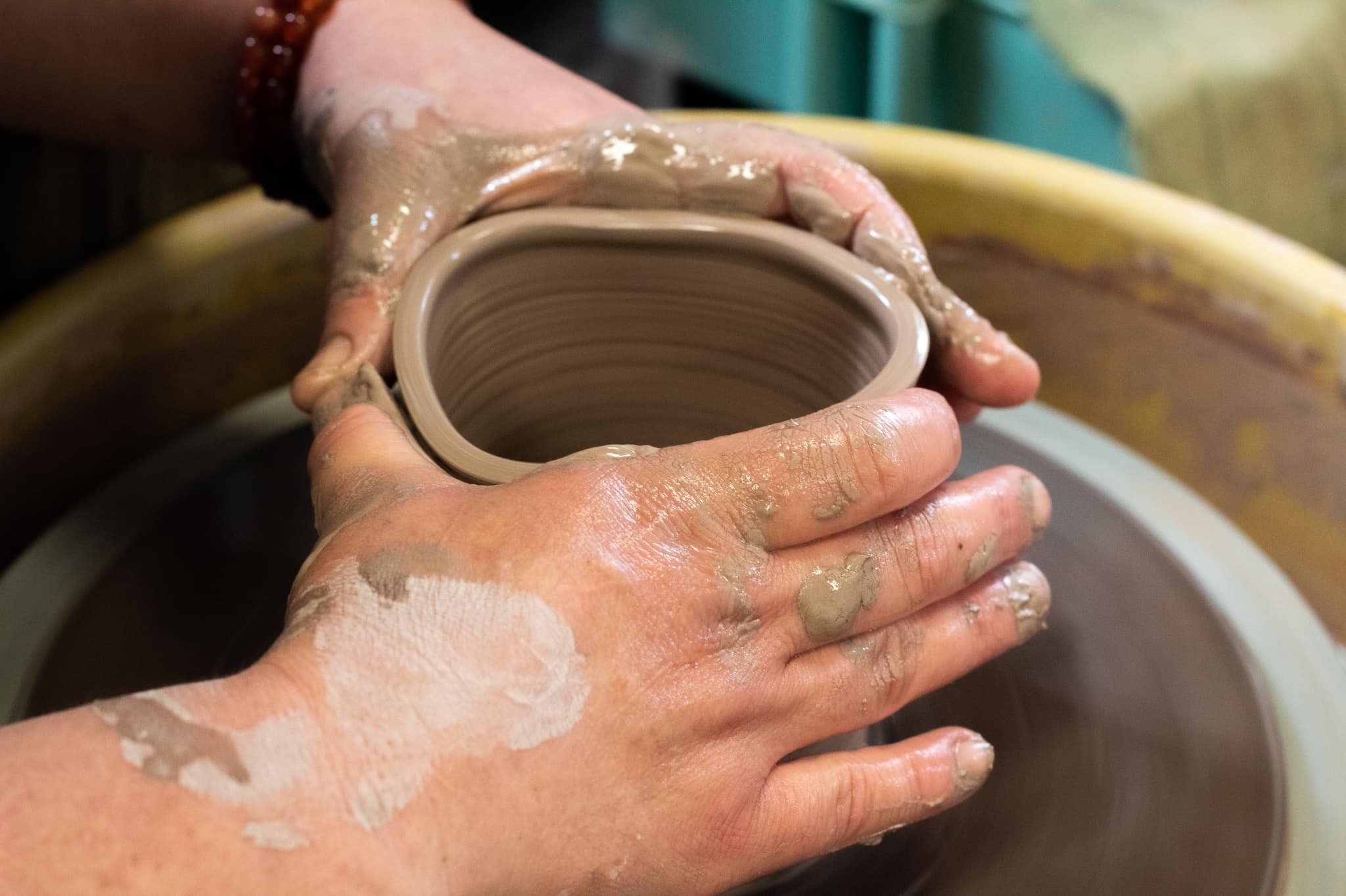 vb pottery + mug + Angie