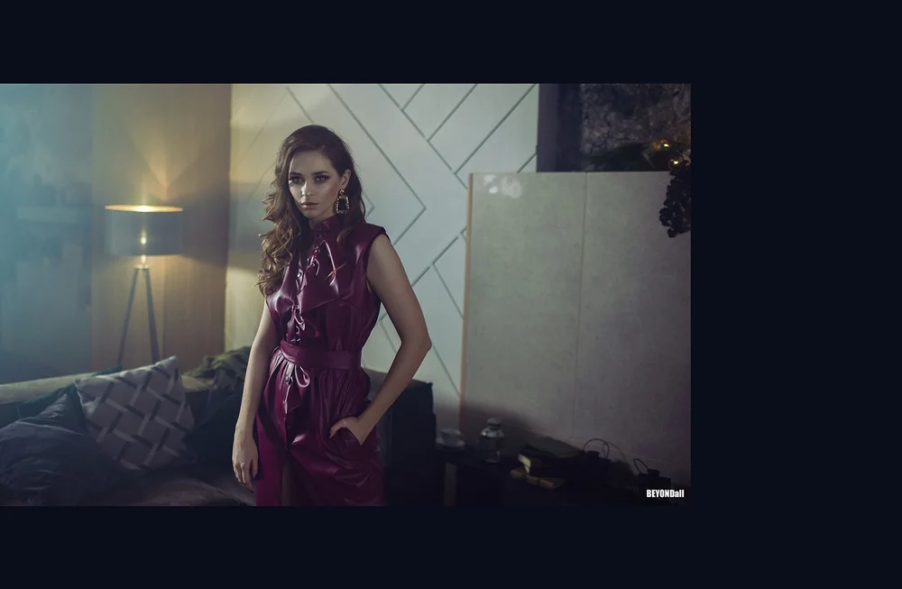 Beyondall Magazine editorial portrait of Elena photographed by Dmitry Bugaenko