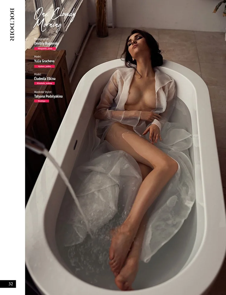 Boudoir Inspiration magazine editorial, October 2019
