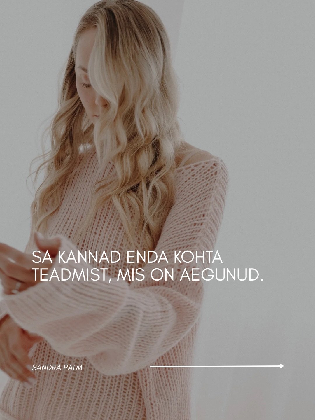 Selguse ja teadmise vundament on iseendasse h&auml;&auml;lestumine. S&uuml;gav ja vankumatu kontakt iseendaga.

&mdash;&mdash;&mdash;

Teekond &ldquo;H&auml;&auml;lestu iseendasse&rdquo; ootab sind. Lingi vajaliku infoga leiad minu profiililt.

🌸