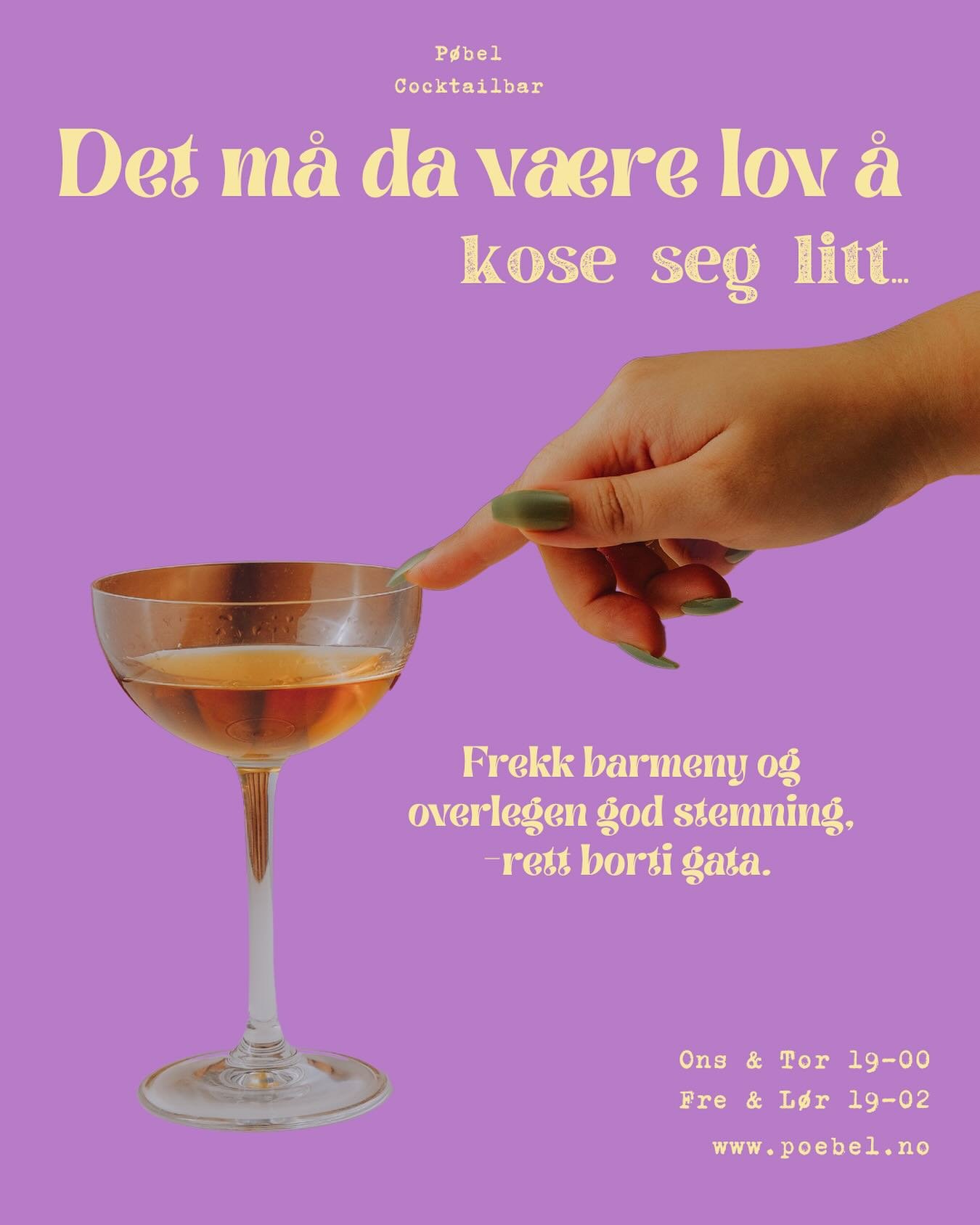 17. mai er overst&aring;tt og vi beveger oss over i de herlige sommer m&aring;nedene🥹 gjengen p&aring; P&oslash;bel gleder seg til &aring; ta dere imot med masse sjarm og fantastiske cocktails!🍸