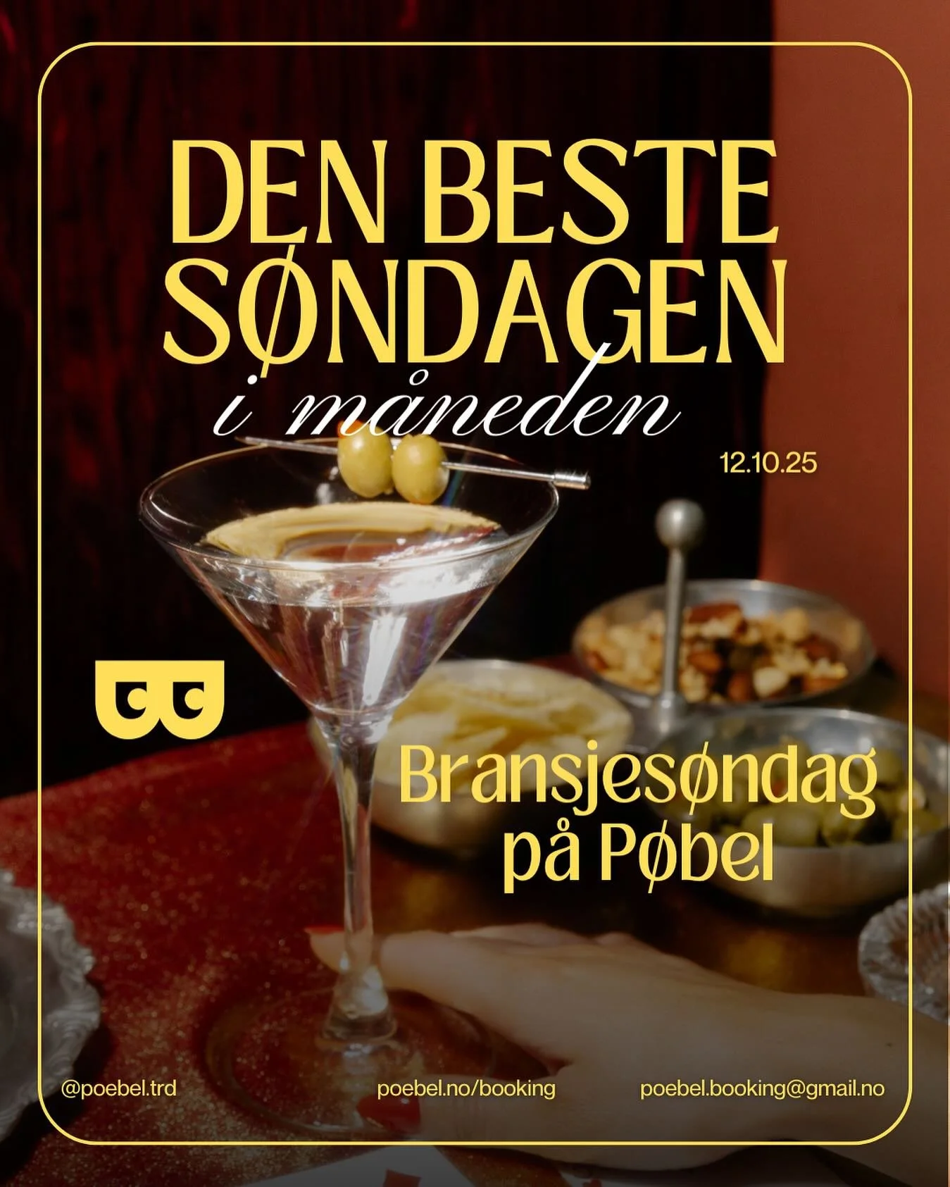 Den beste s&oslash;ndagen i m&aring;neden er endelig tilbake!🤪 &Eacute;n kveld i m&aring;neden inviterer vi til bransjes&oslash;ndag hvor verdens beste Andr&eacute; Lanza tar over platespillerne og serverer det frekkeste smooth R&amp;B og hiphop har