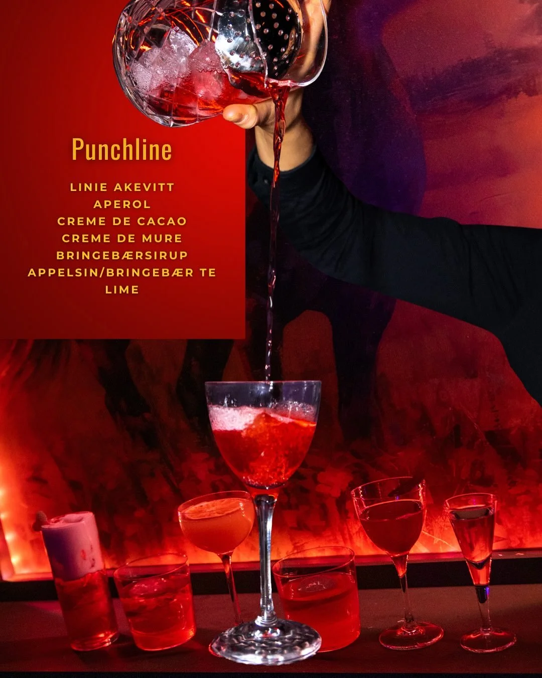 Roses are red, violets are blue, this drink tasted good and so do&hellip; 
ehm ja&hellip; uansett da! har du smakt punchline enda, som raskt er blitt en favoritt hos oss? enda godt helgen n&aelig;rmer seg og med den f&oslash;lger ogs&aring; selveste 