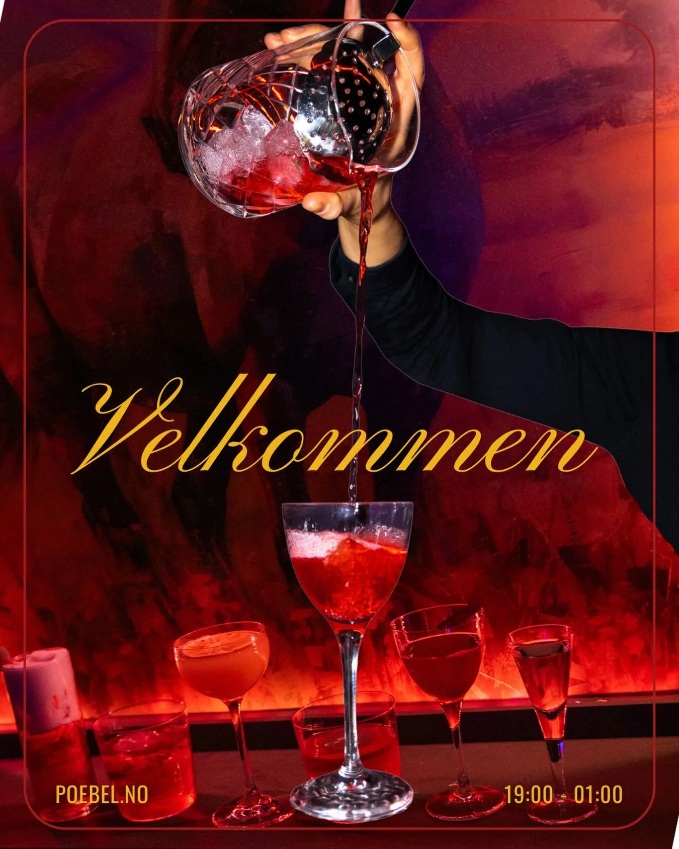 Vi har &aring;pent hver onsdag&amp;torsdag 19:00 - 01:00❤️ Kom innom for en spennende drink eller en enkel &oslash;l💃🏼 sees i baren