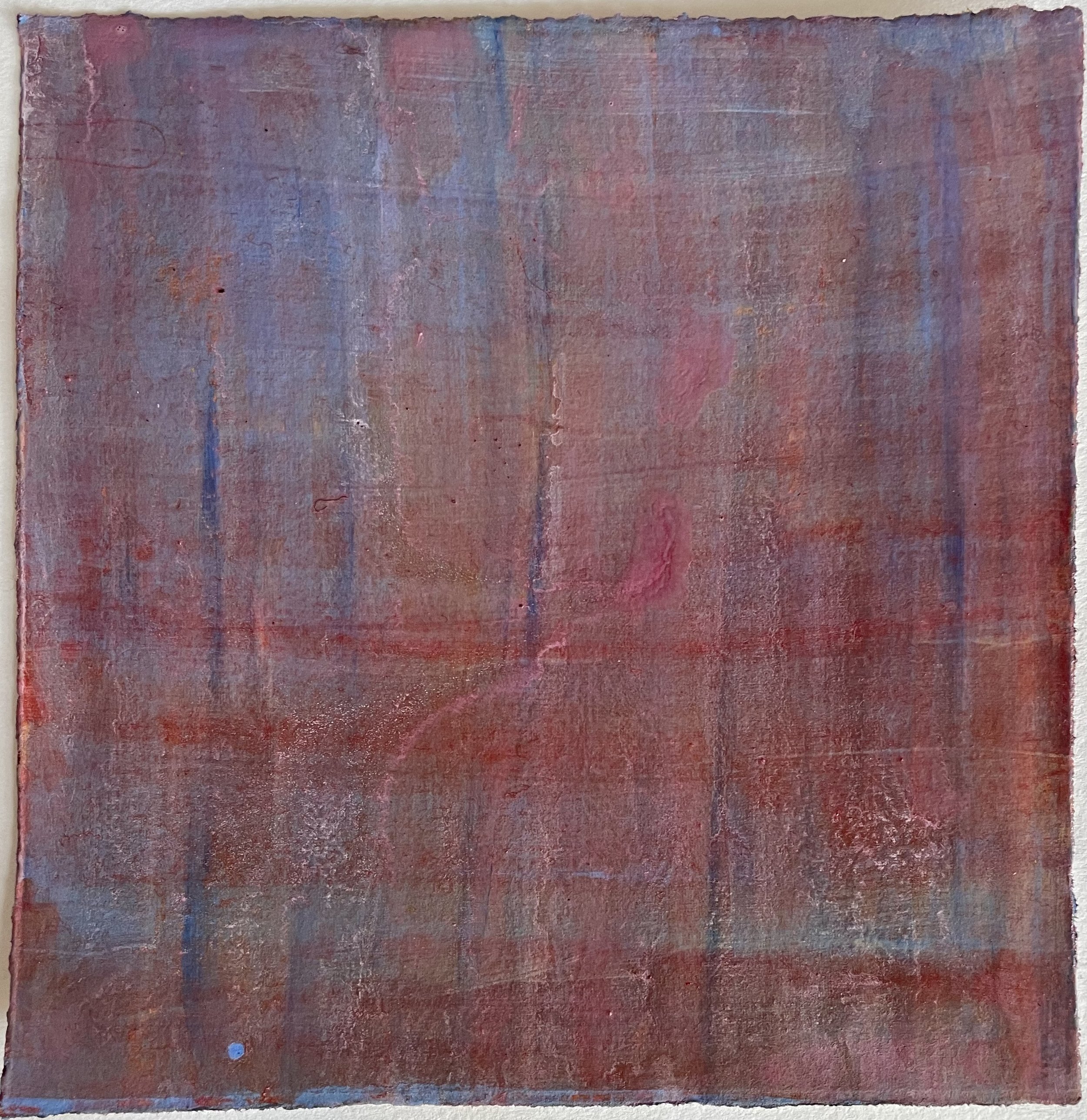 Pink, 2025. Acrylic on Arches, 7.5" x 7.5" $150 - $37 discount = $113
