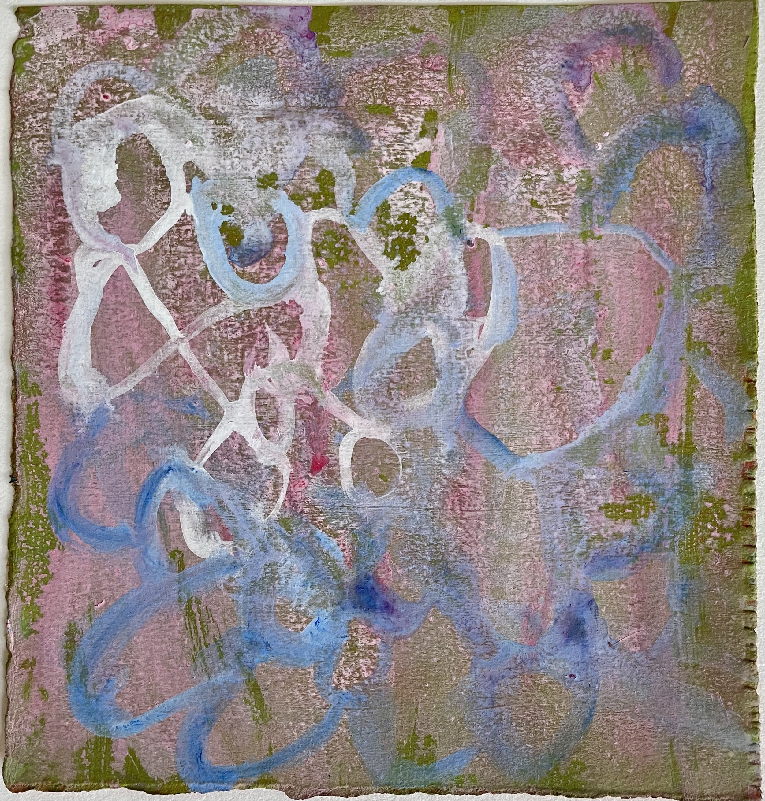 Come Closer, 2025. Acrylic on Arches, 7.5" x 7.5" $150 - $37 discount = $113