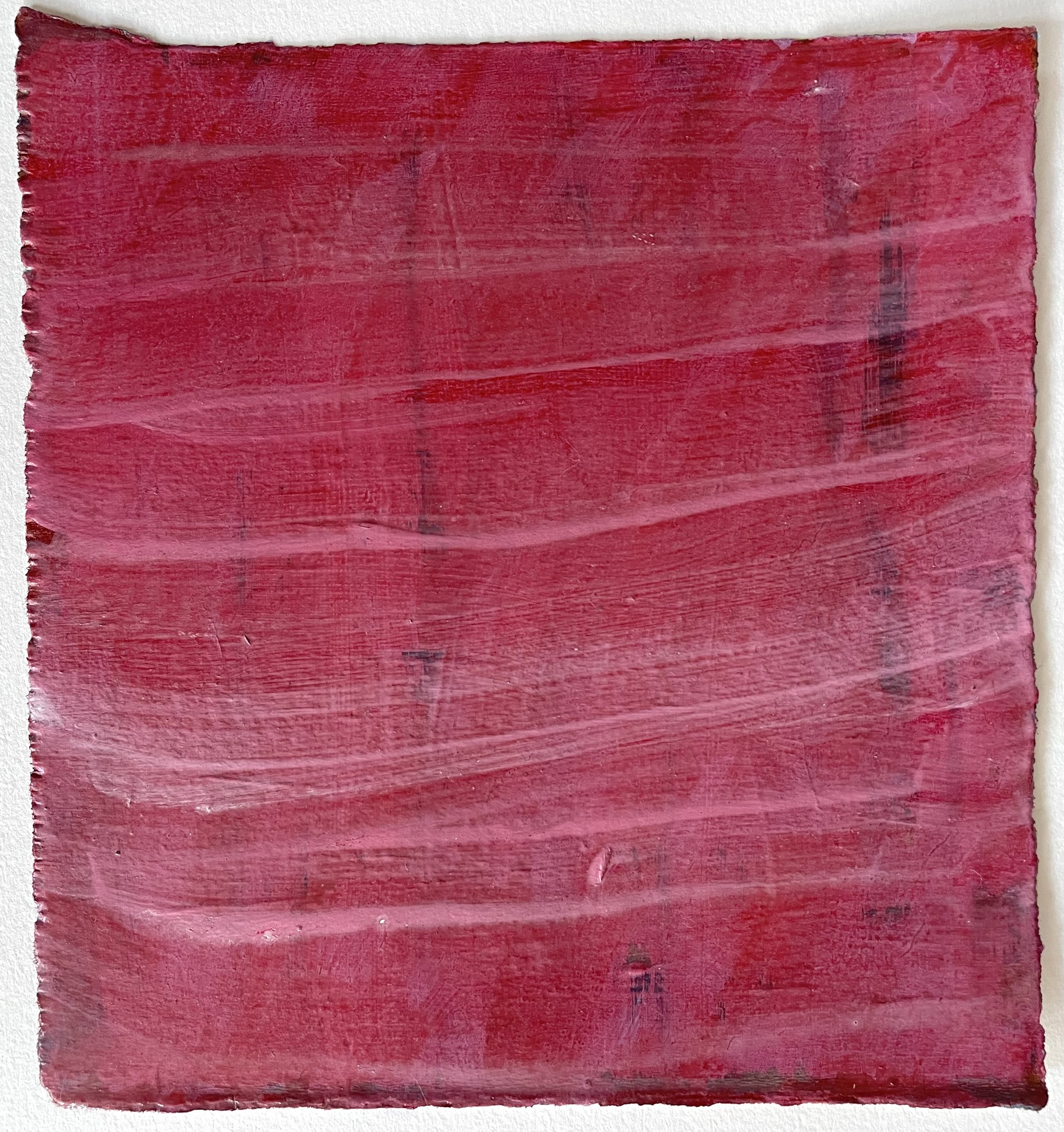Belly, 2025. Acrylic on Arches, 7.5" x 7.5" $150 - $37 discount = $113