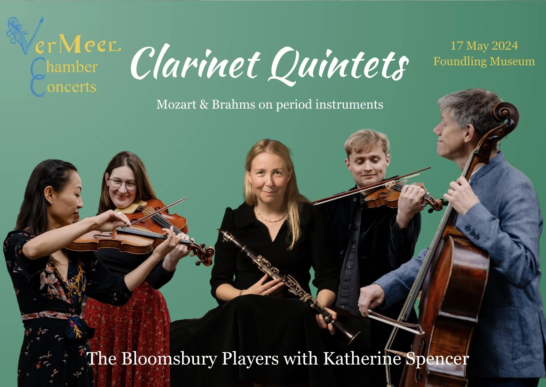 Quintets the Bloomsbury Players with Katherine Spencer