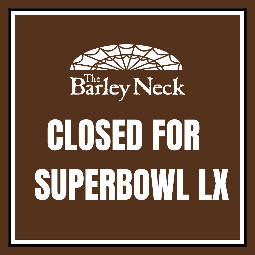 CLOSED FOR THE SUPER BOWL