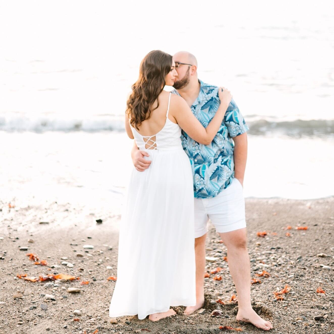 A whimsical evening on the enchanting shores of Monta&ntilde;a de Oro 🤍✨

Can&rsquo;t wait for these two to tie the knot at the @danapowershouseandbarn in just a few months! 🥂✨