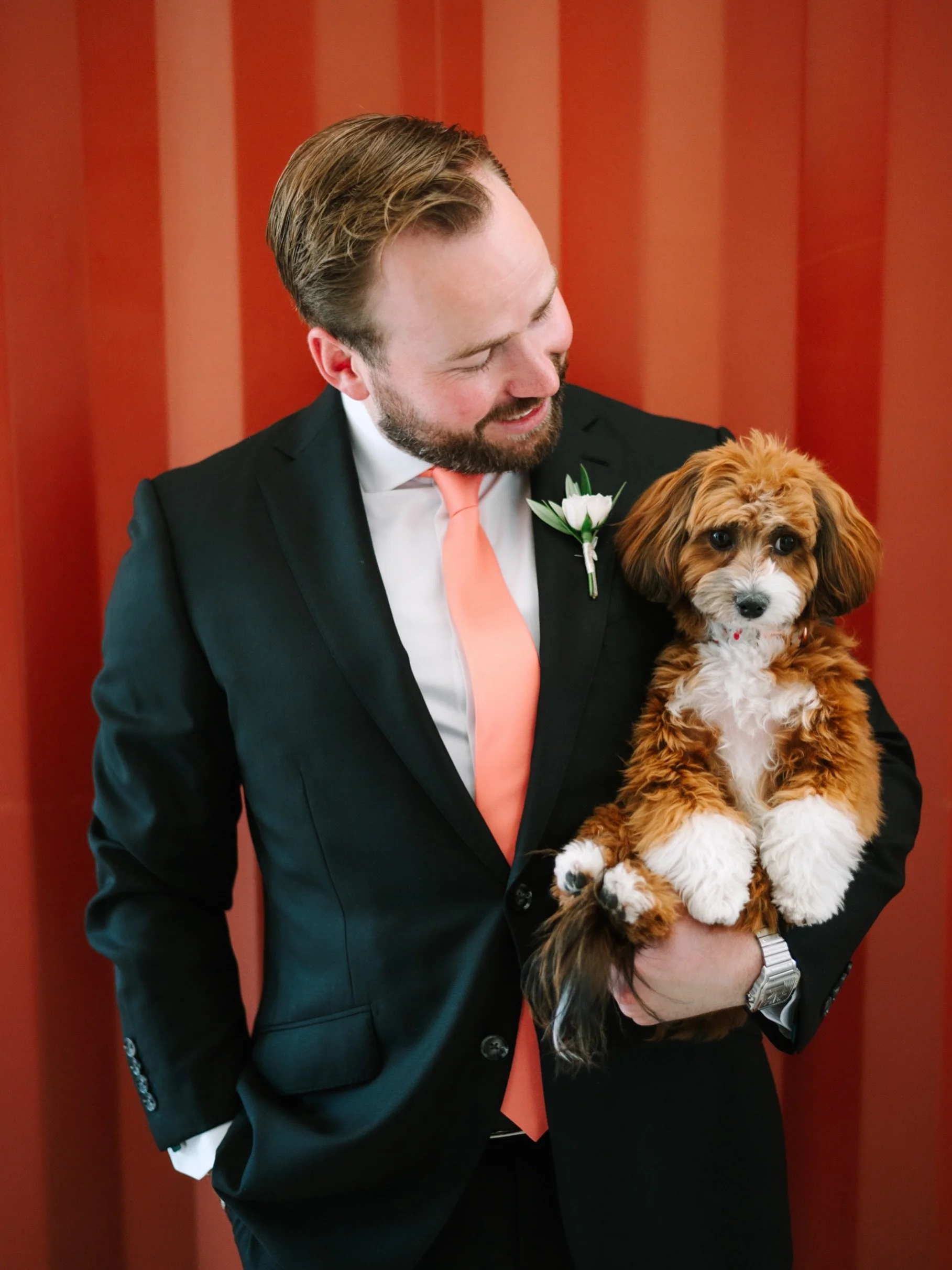 ❤️ The only wedding guest guaranteed to steal the show (and maybe a snack). 😂🐾