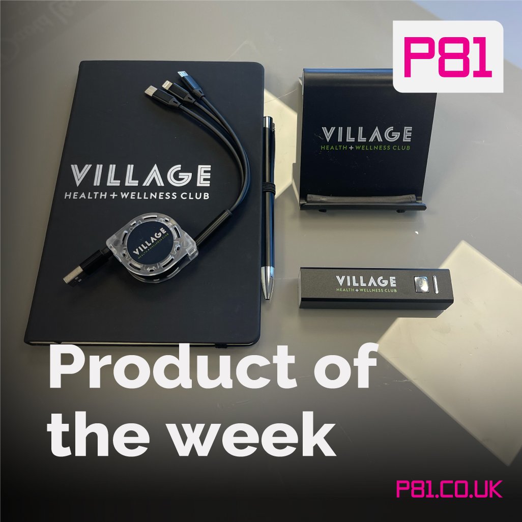 🌟 Product of the Week Spotlight - Discover the Village Health and Wellness Merchandise Set!

✅ Stay on top of your tasks with our sleek notepad.
✅ Never run out of power with our portable charger and charging cable.
✅ Keep your workspace tidy and er