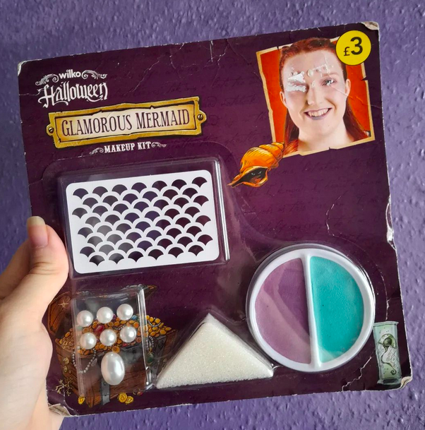 Wilko Glamorous Mermaid Makeup Kit, age unknown