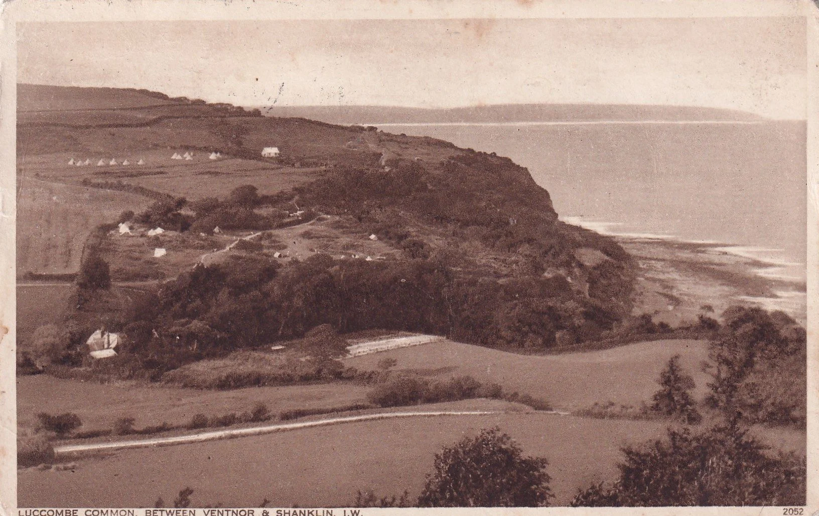 Luccombe Common between Ventnor and Shanklin I.W