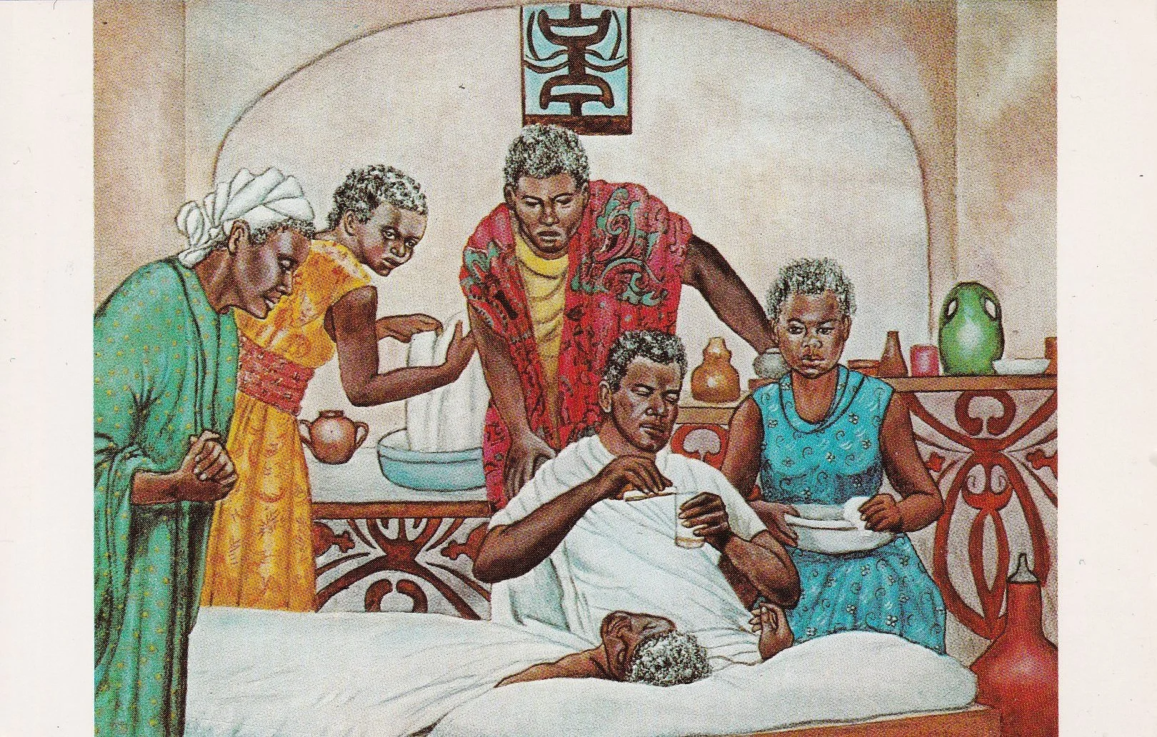 History of Medicine in Africa, painted by Earl Sweeting