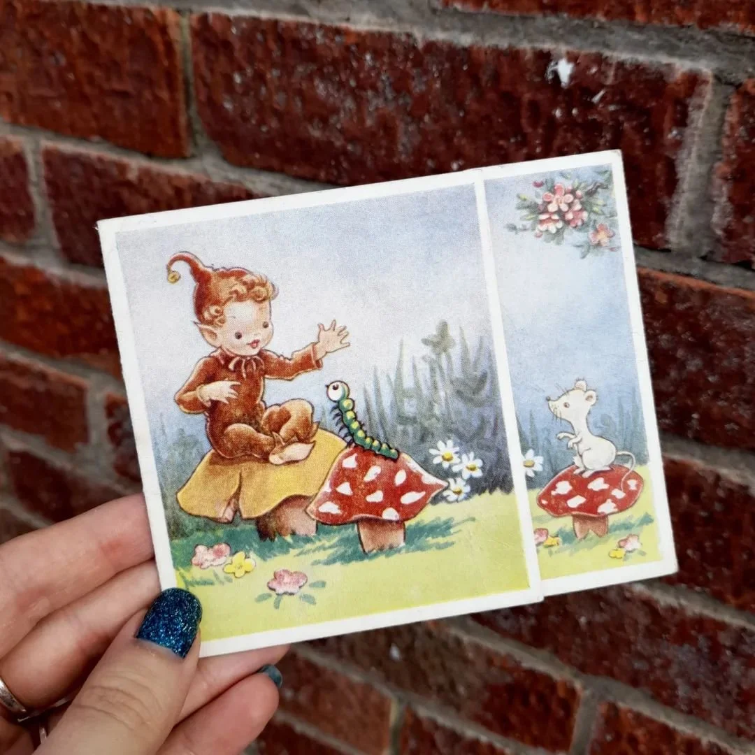 Sweet children's birthday card addressed to Ian, 20th Century.