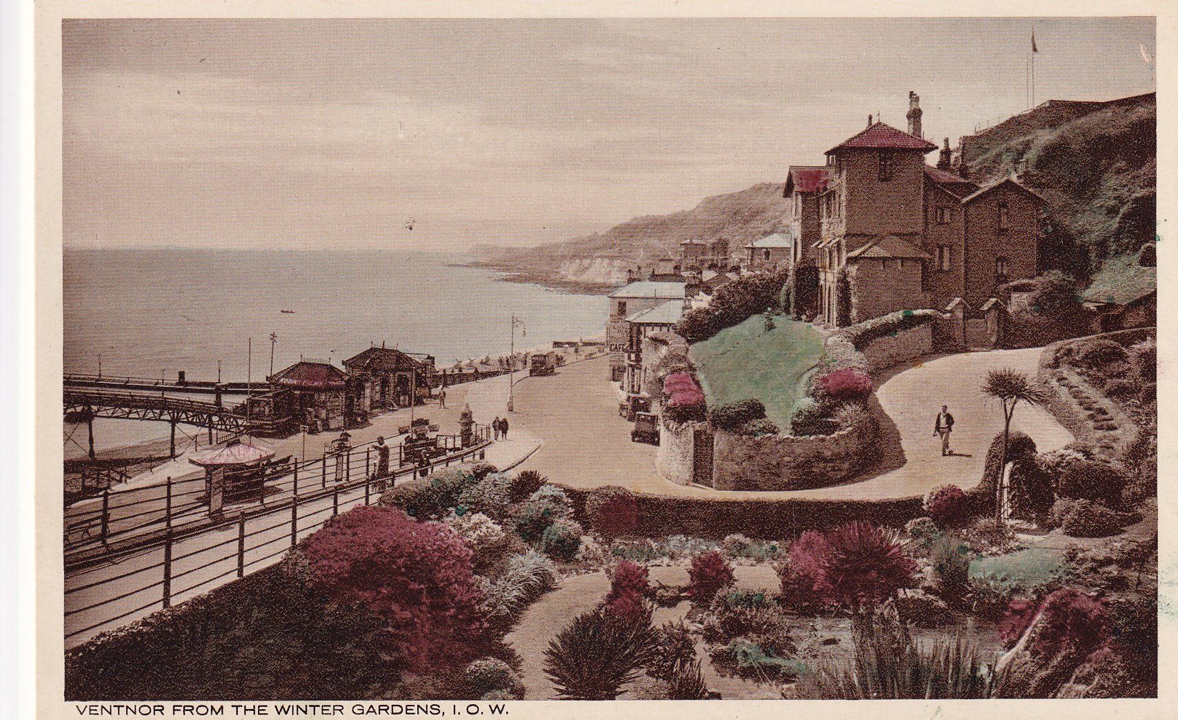 Ventnor from the Winter Gardens