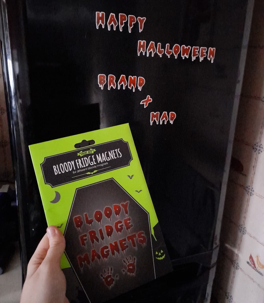 Bloody fridge magnets, age unknown