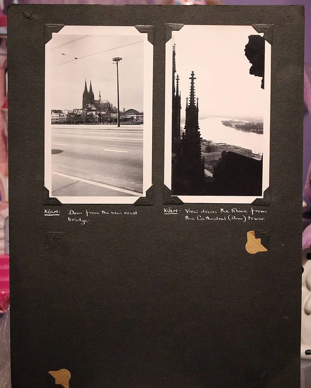 Scrapbook page, Köln, 20th Century