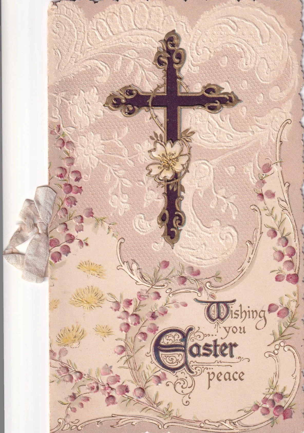 Easter Prayer Card, 19th Century