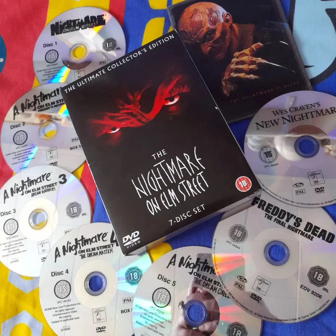 The Nightmare on Elm Street 7-Disc Set, Collectors Edition.