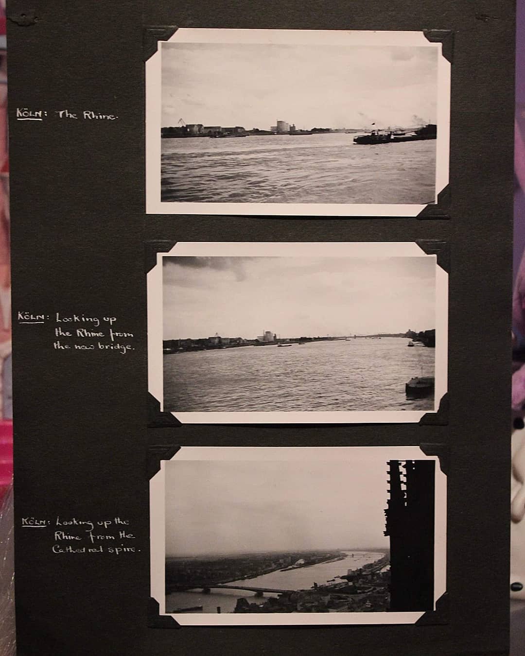 Scrapbook page, Köln, 20th Century