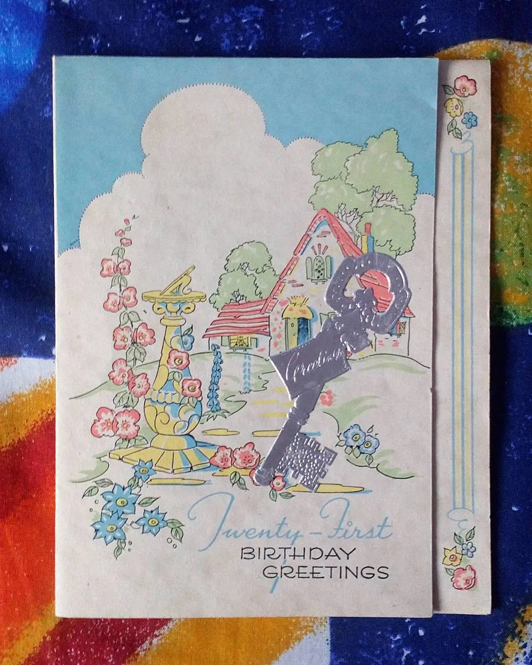 21st Birthday Card addressed to Albert, 20th Century
