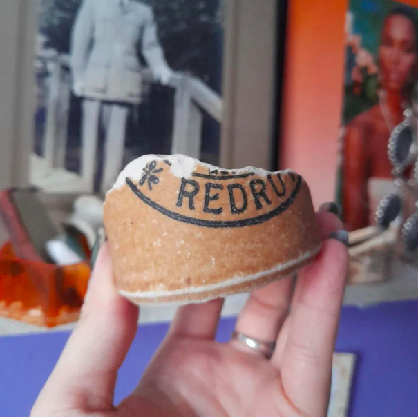 Redruth pottery fragment, 20th Century