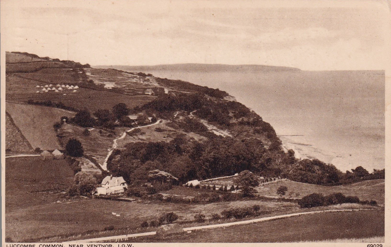 Another view of Luccombe Common, 50s