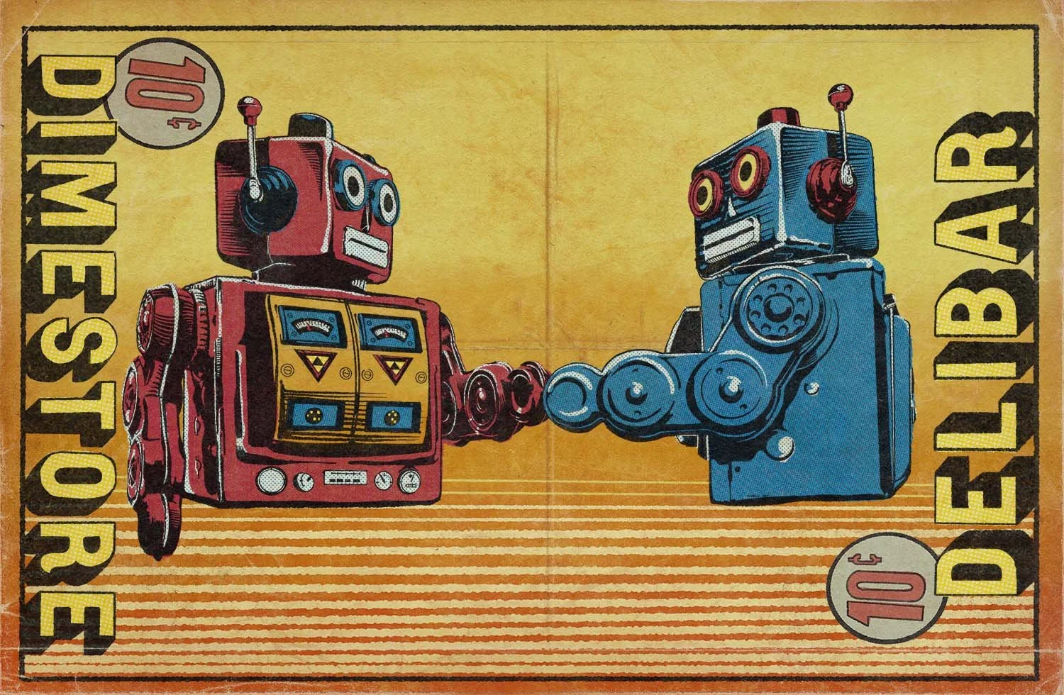 dimestore delibar sandwich sticker