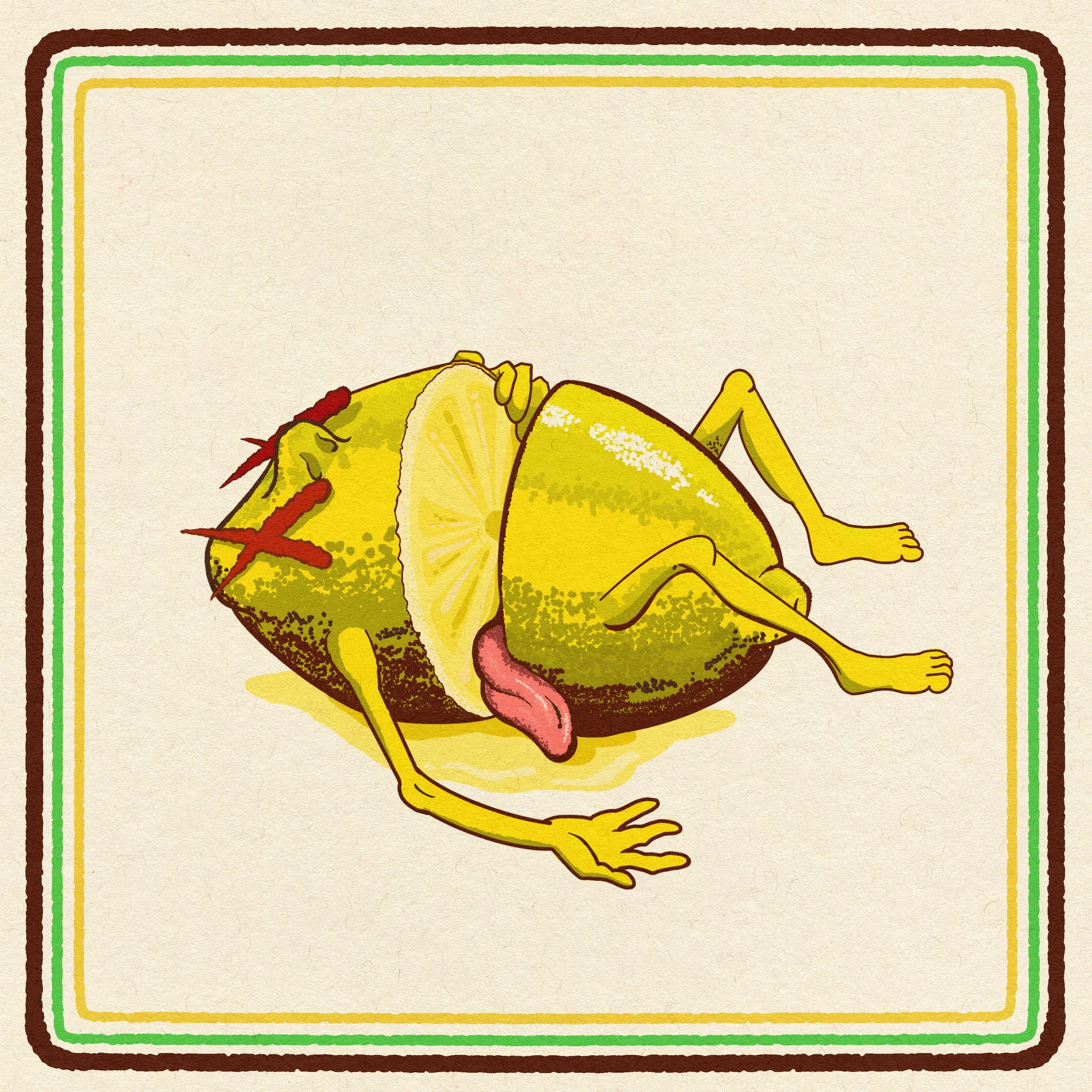 bad fruit - bar fruit (lemon)