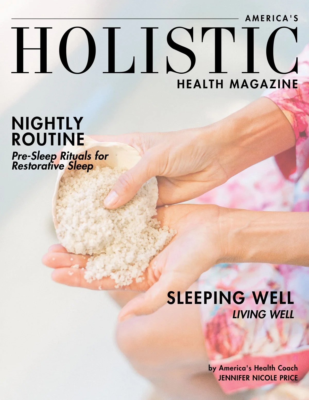 A nightly routine guide with pre-sleep rituals for restorative sleep.