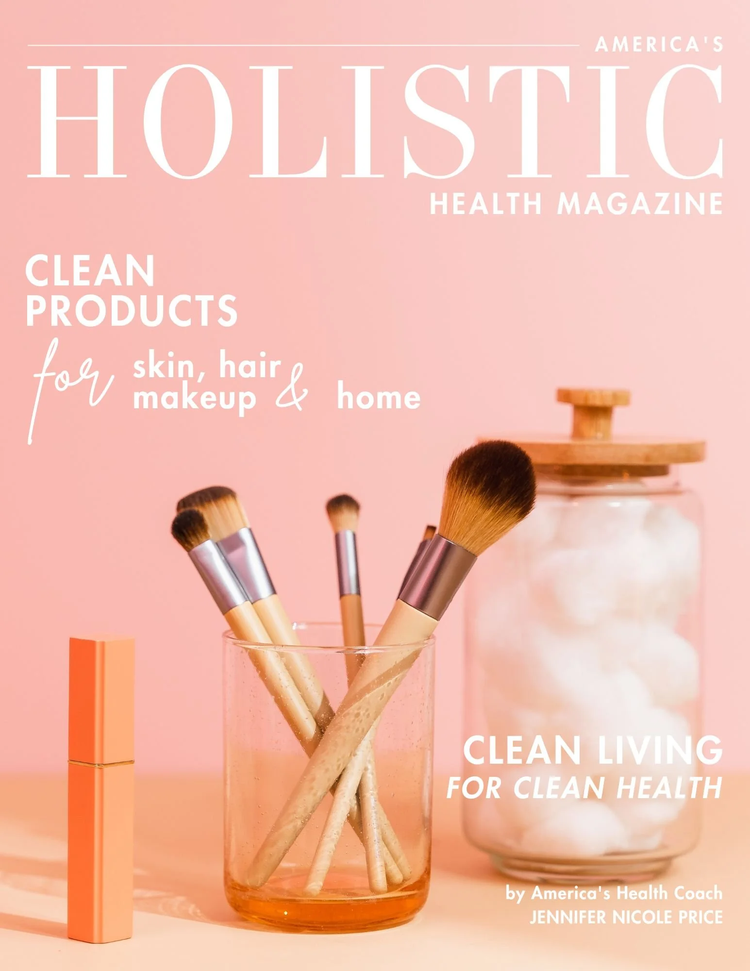 Clean products list for skin, hair, makeup and home.