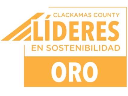 Clackamas County Lideres en Sostenibilidad Oro