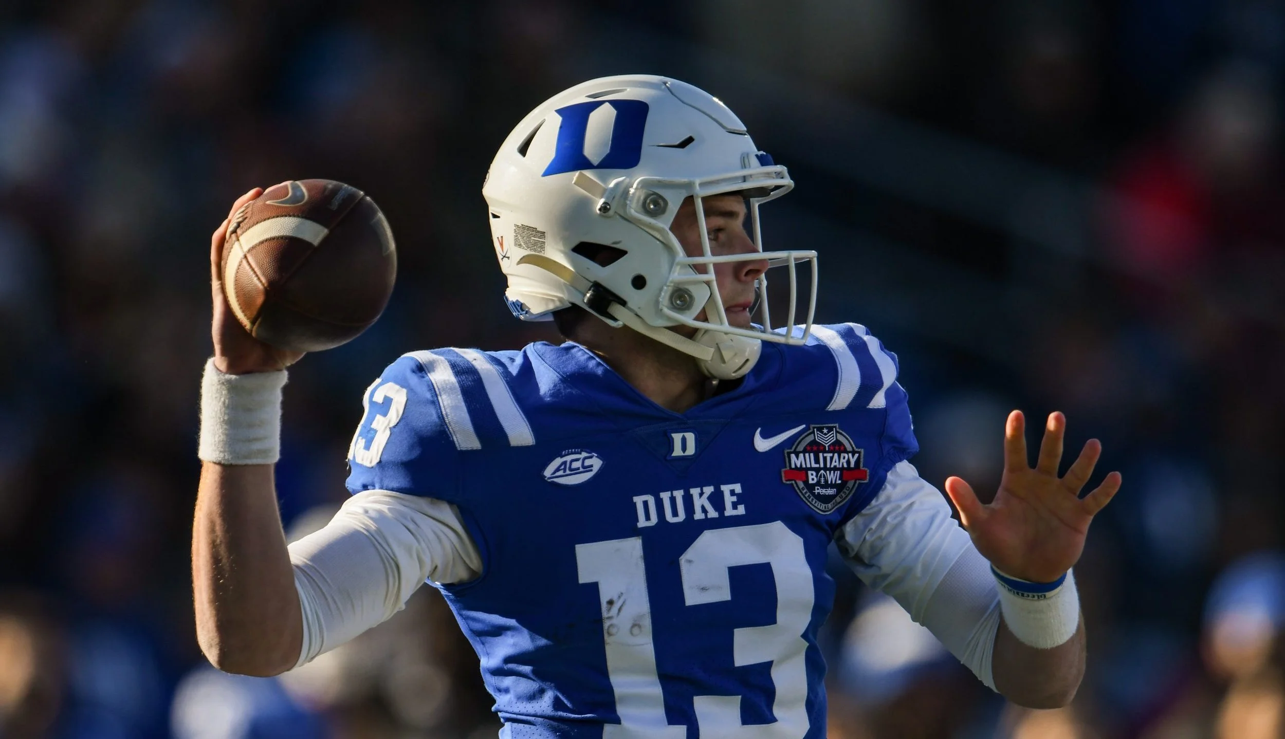 Duke QB Riley Leonard Has His Mom Text Him "You Suck" Before Every Game