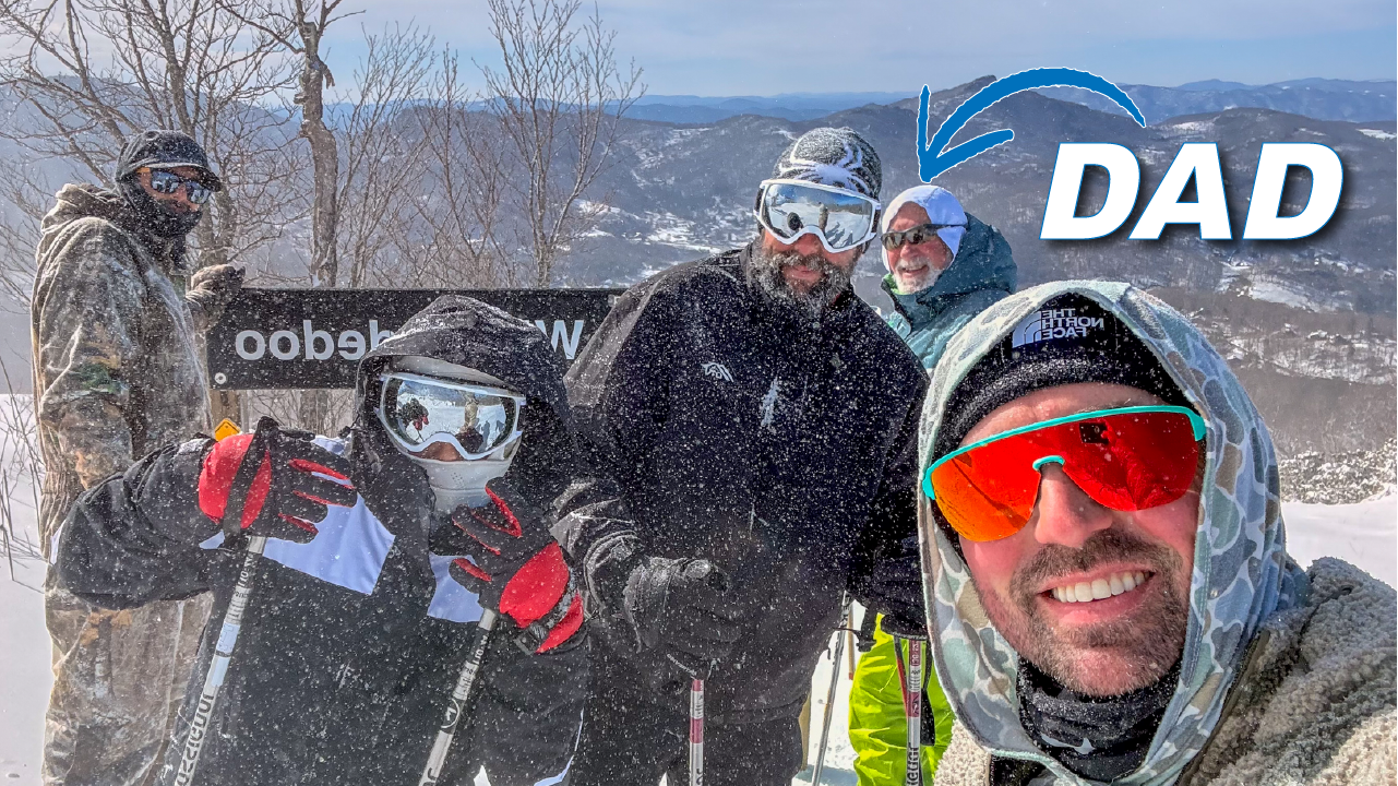 A Day on the Mountain: We Took Our Dad Snow Skiing
