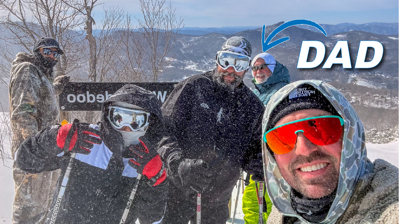 Snow Skiing with The Dove Bros and their Dad