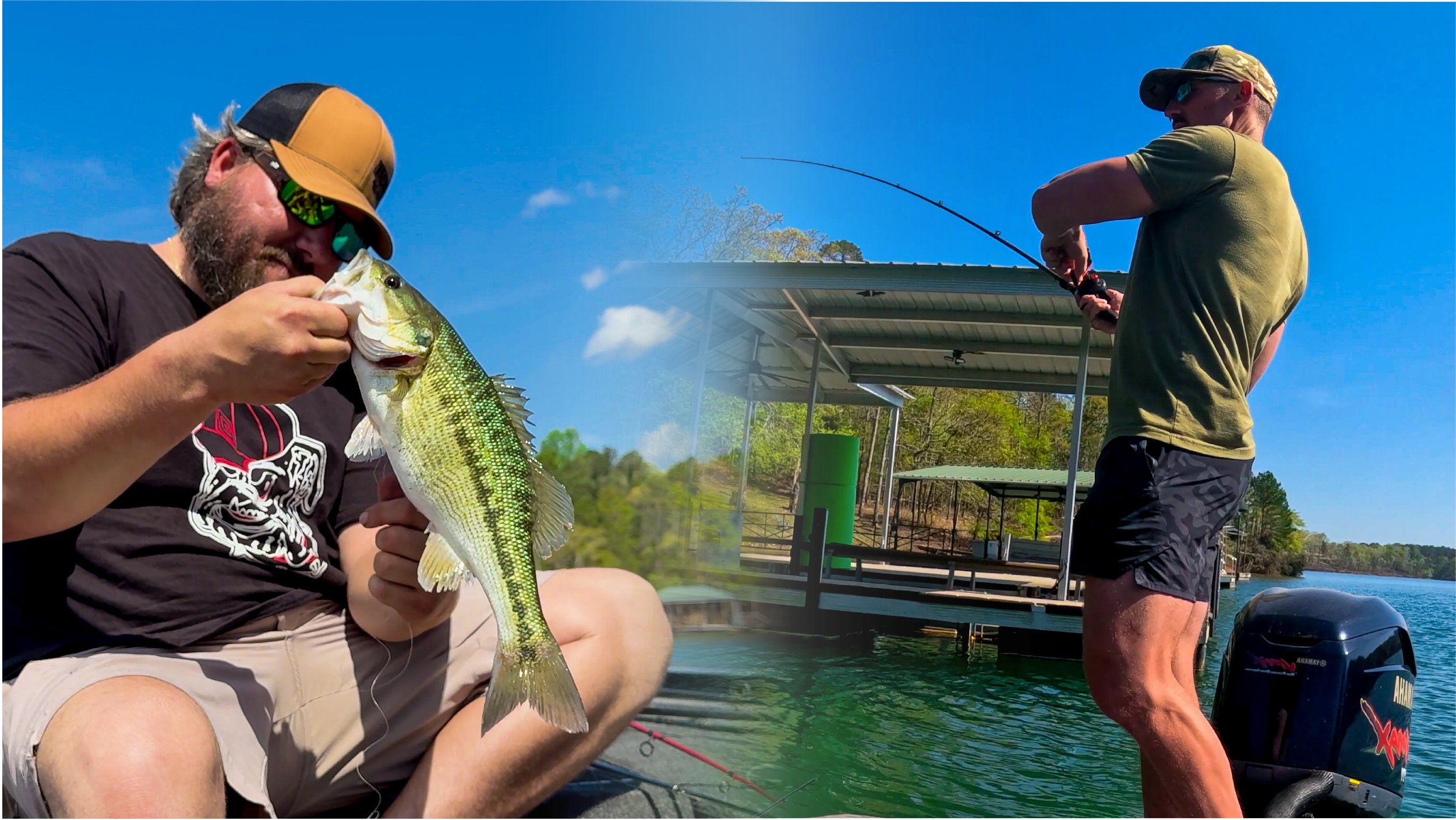 Bass Fishing on Lake Hartwell