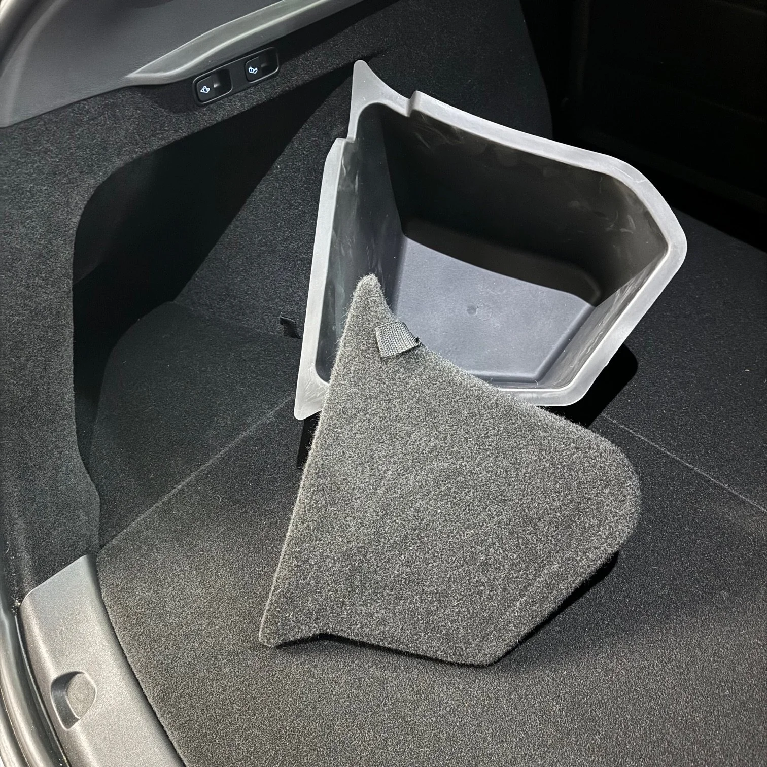 Trunk Cubby Organizer - flat trunk + removable storage
