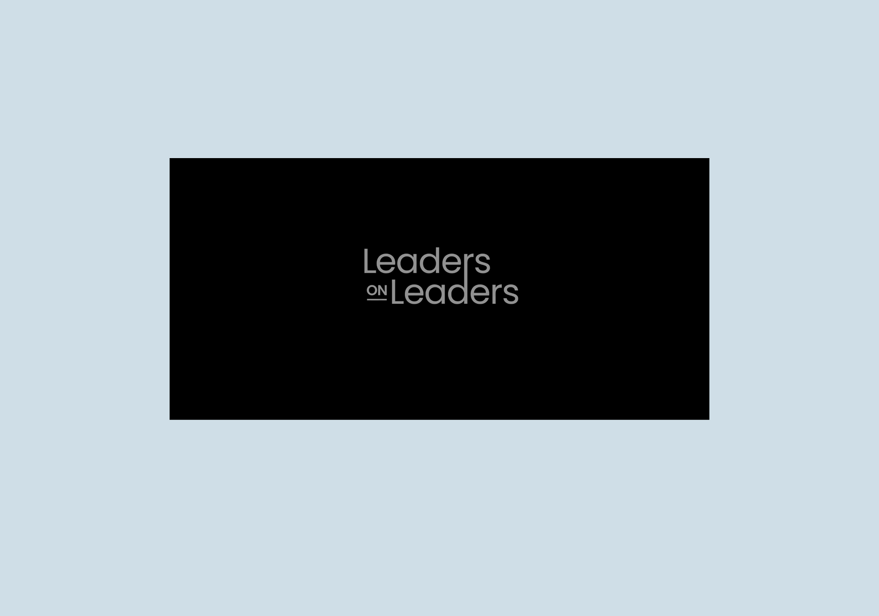CD - Leader Video