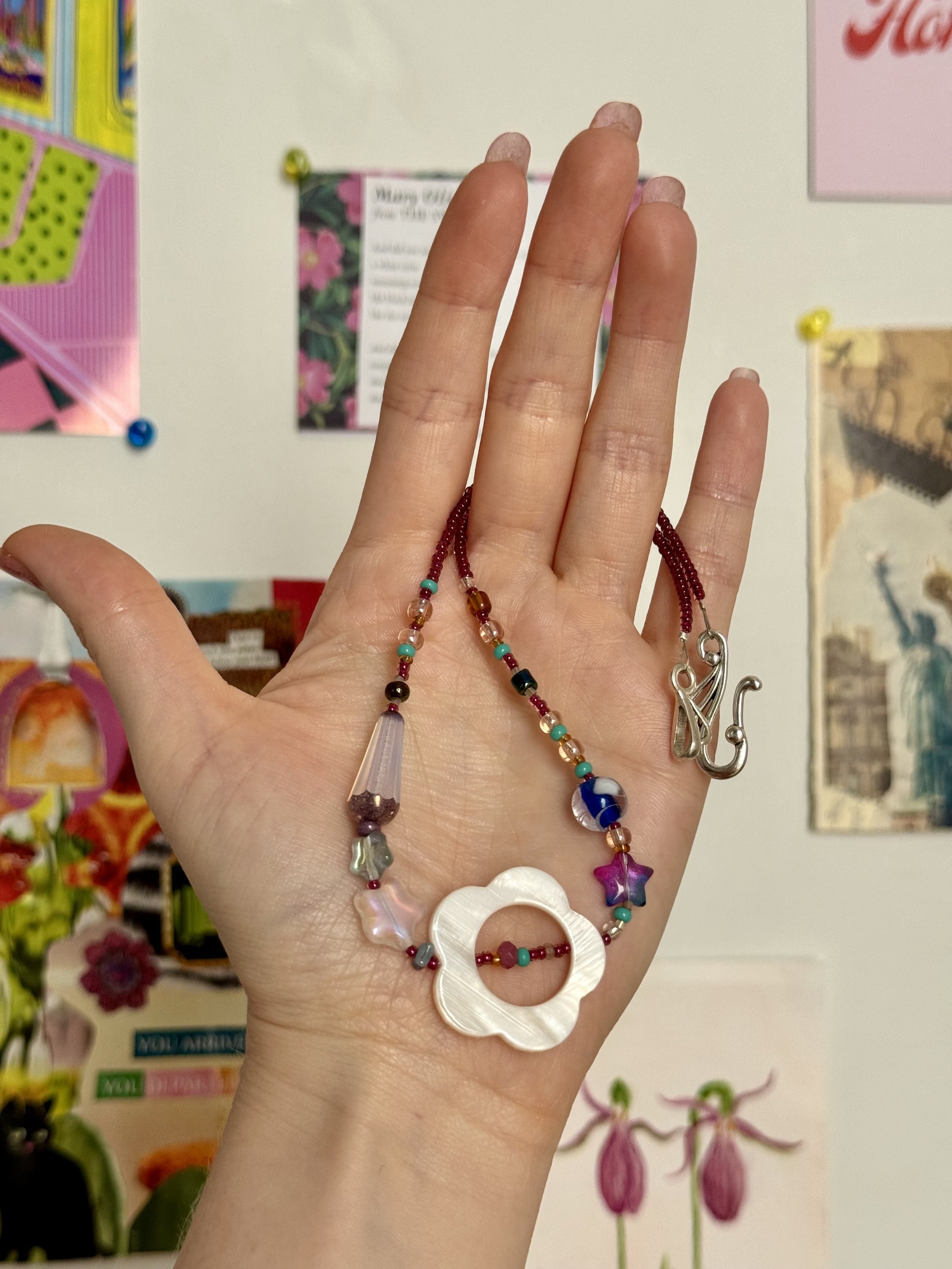 Mother of Pearl Nova Choker