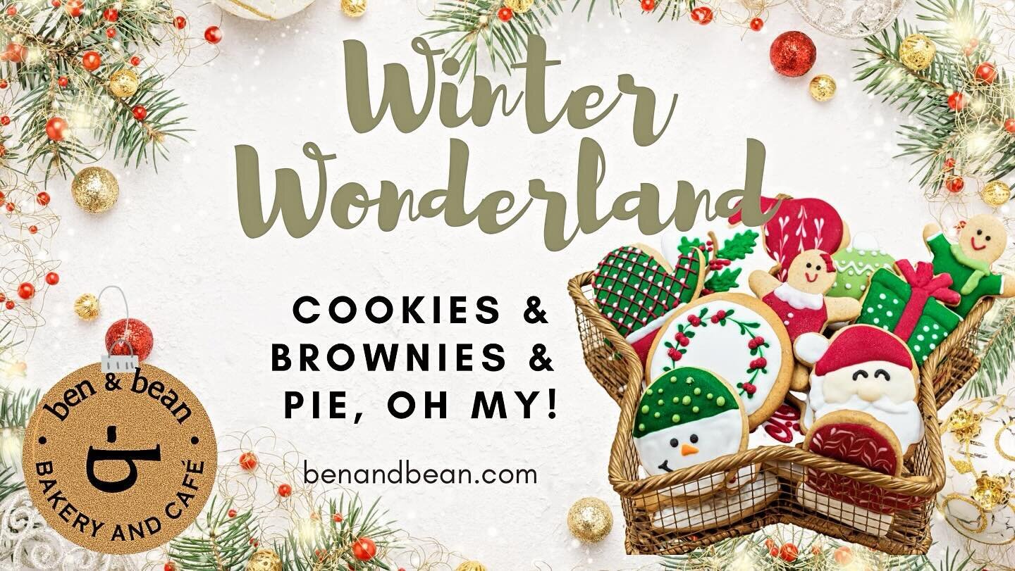 Is anyone as excited about Christmas cookies as we are??! 😍😍😍😍🎄

#BenandBean #desserts #bakerylove #oceanislebeachnc #calabashnc #brunswickcountync #custompies #oibbeachbums #sunsetbeachnc #oib #cookies #christmascookies