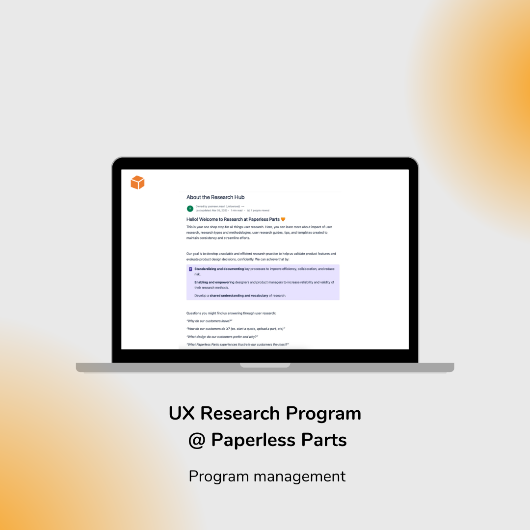 Program Management @ Paperless Parts