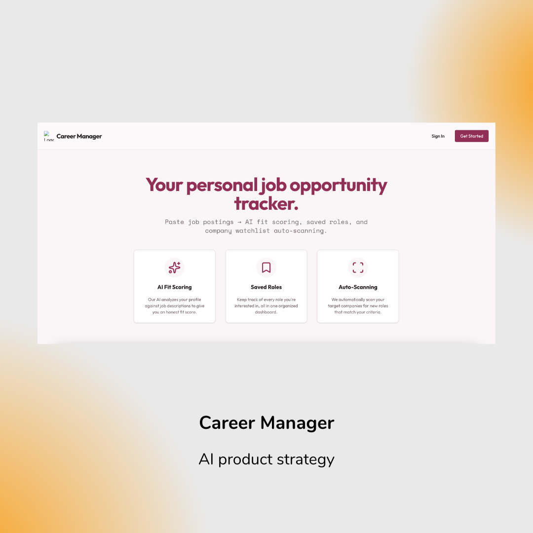 Career Manager