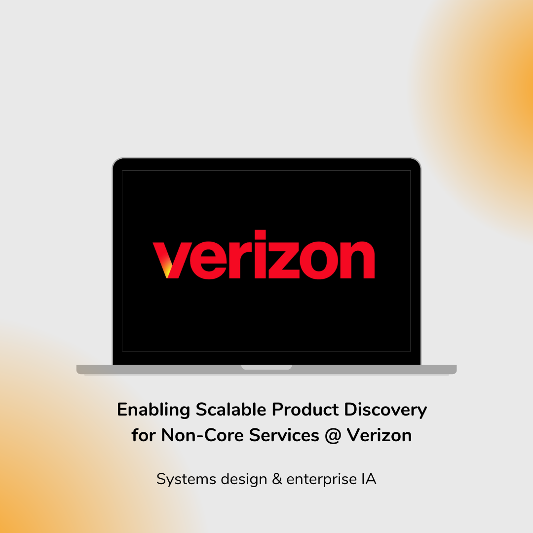 Enabling Scalable Product Discovery  @ Verizon