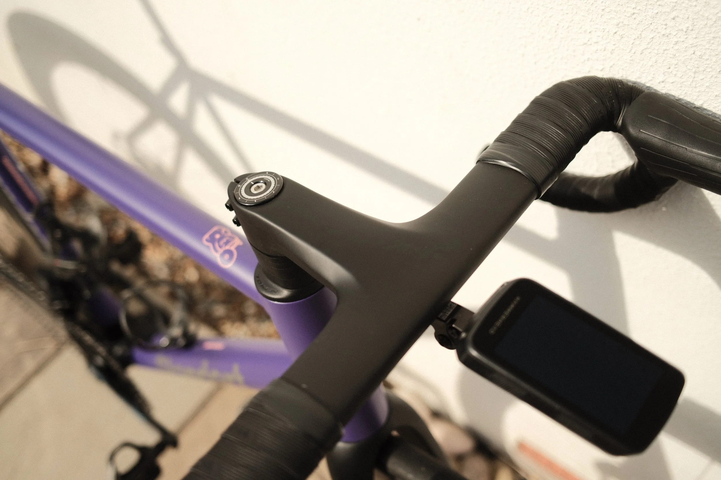 Standert integrated handlebar with Hammerhead Karoo 3