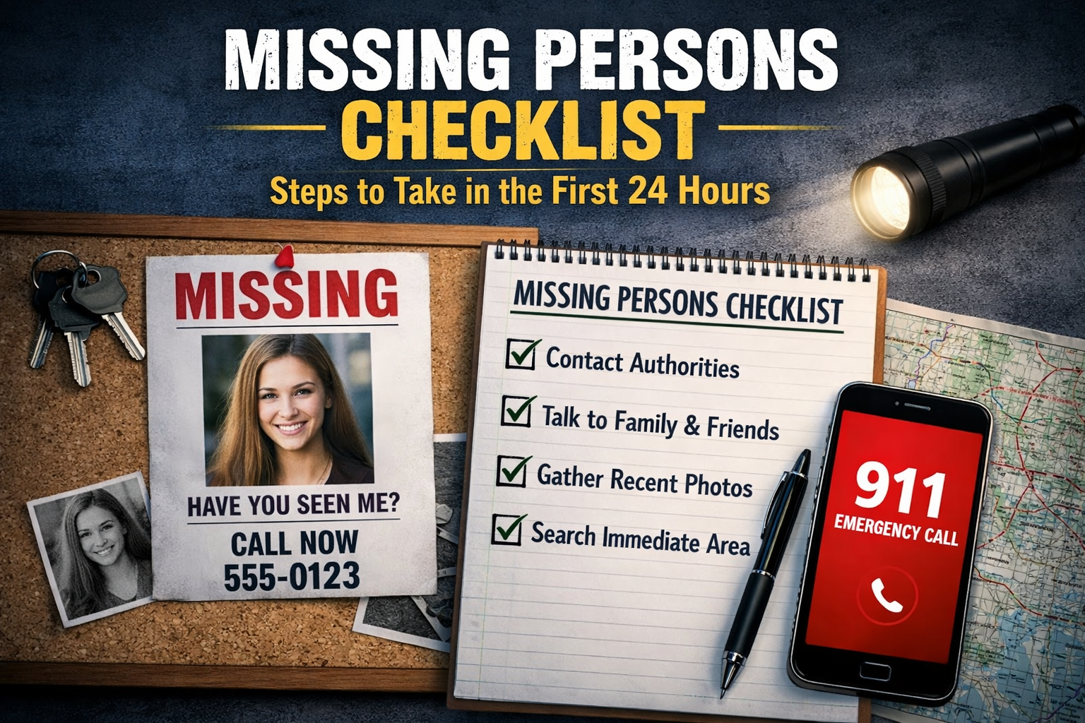 Missing Person Checklist Minnesota: What to Do in the First 24 Hours