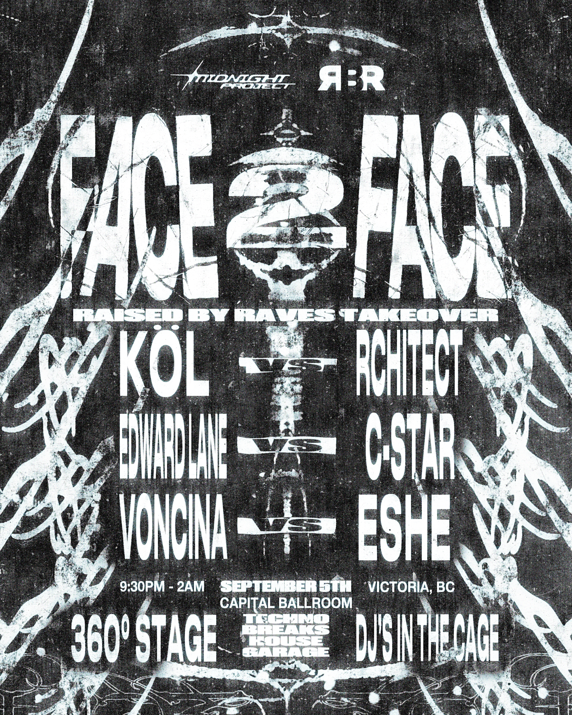 MIDNIGHT PROJECT  x RAISED BY RAVES F2F [VICTORIA, BC]