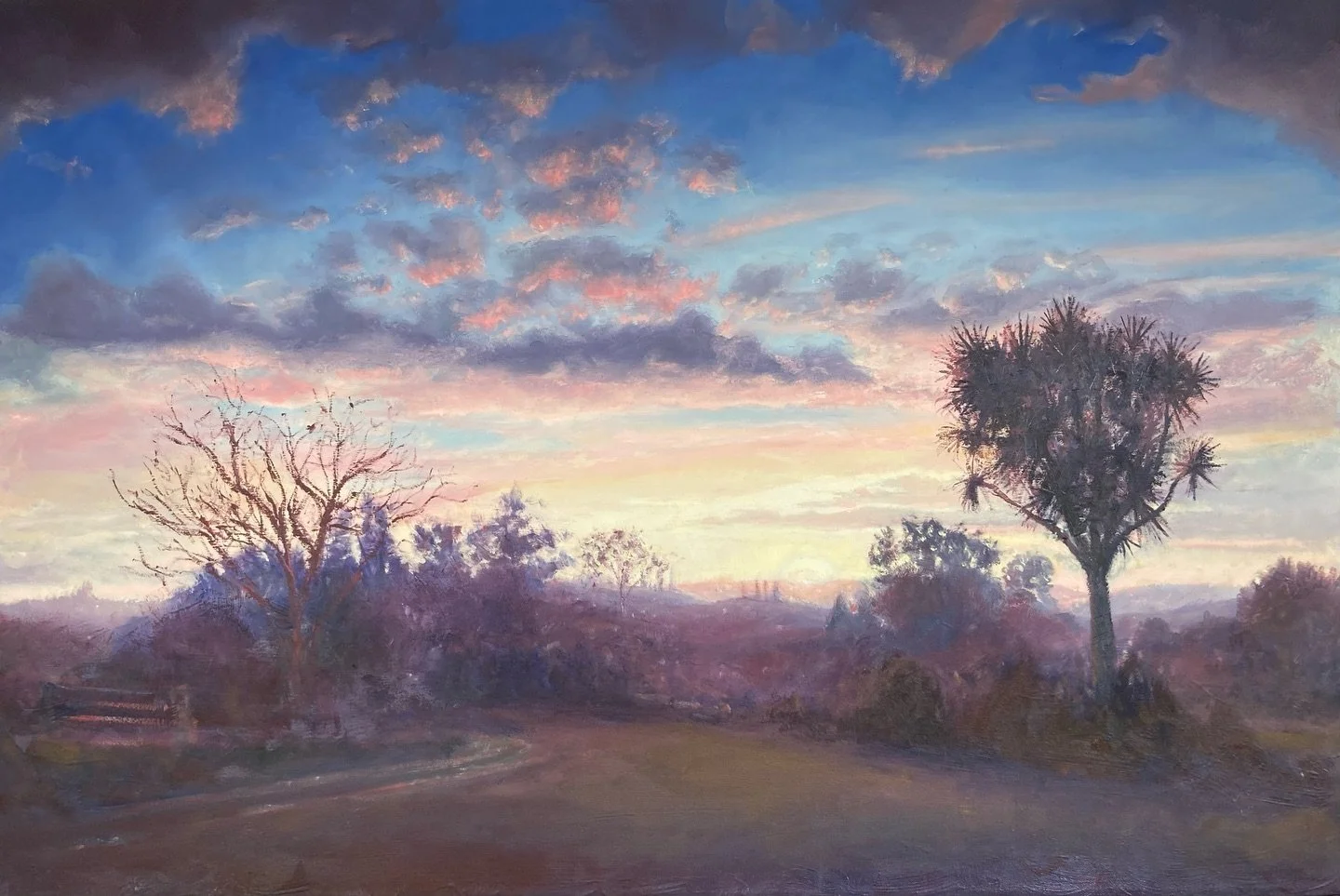 A slice of Whanganui hanging in Vancouver BC. 

If you&rsquo;d like a painting of your back yard, or anything really, please be in touch!