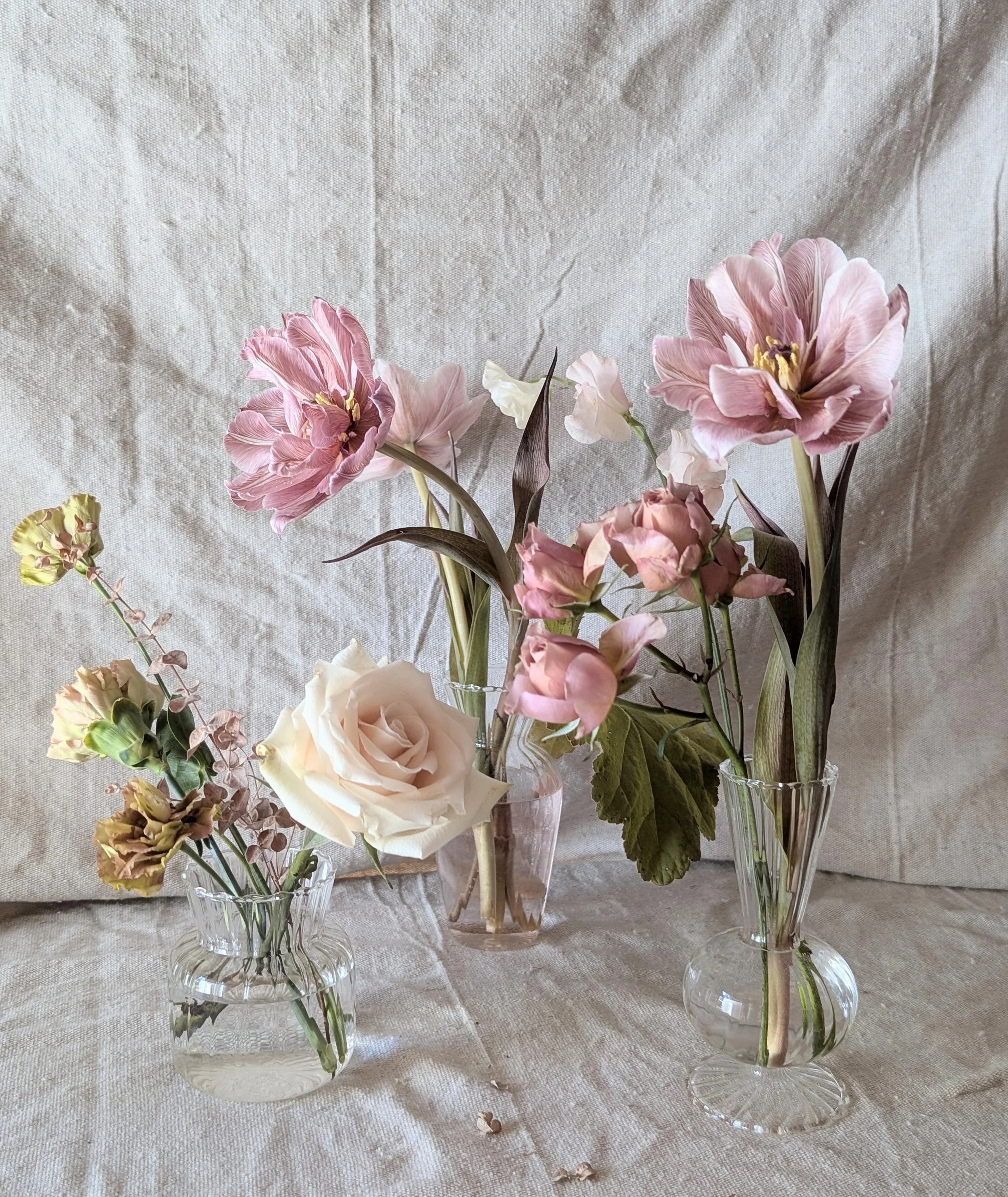 Delicate Bud Vases